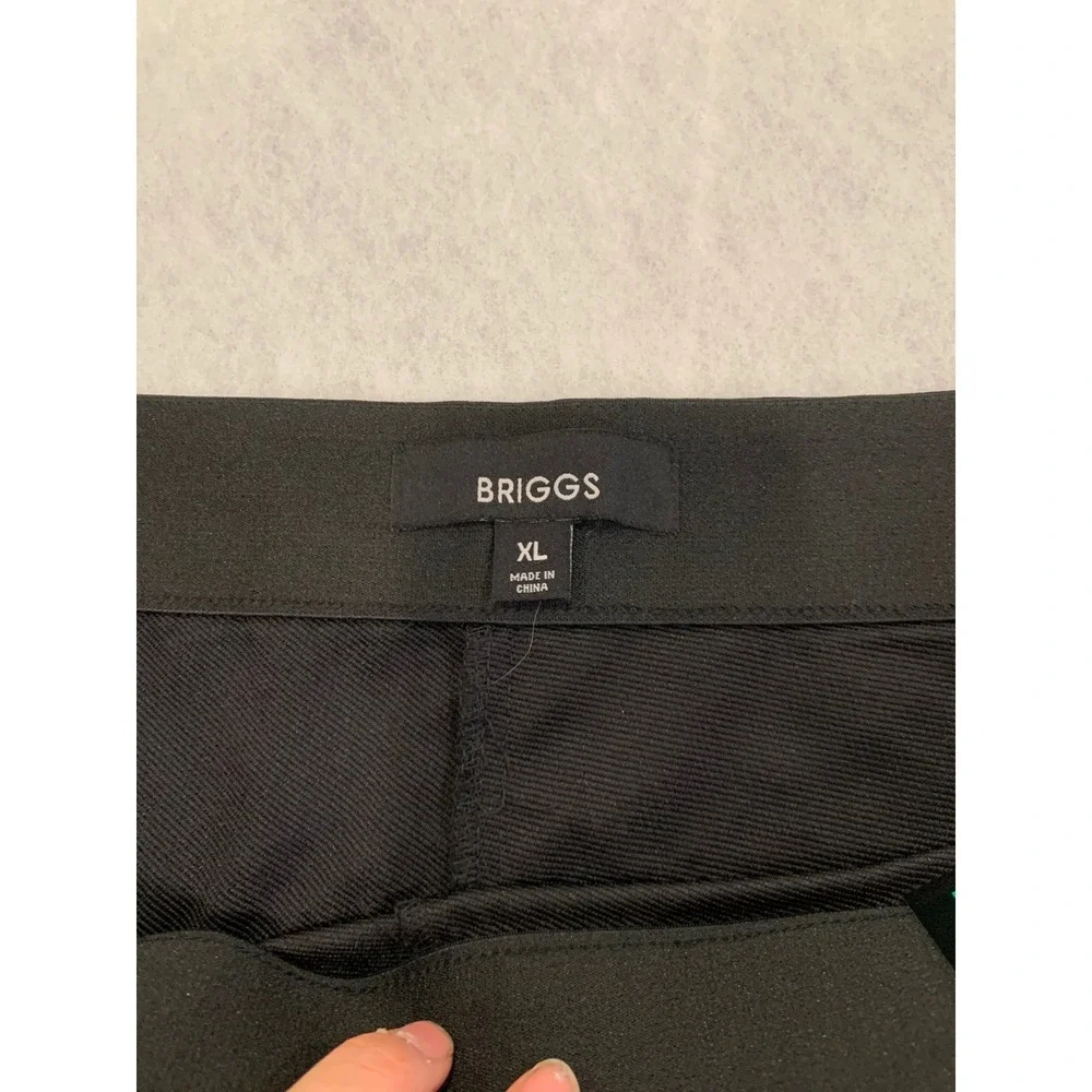 NWT Slim Leg Pull-On Pant XL Black Stretch Quiet Luxury Professional Womens work - Picture 9 of 10